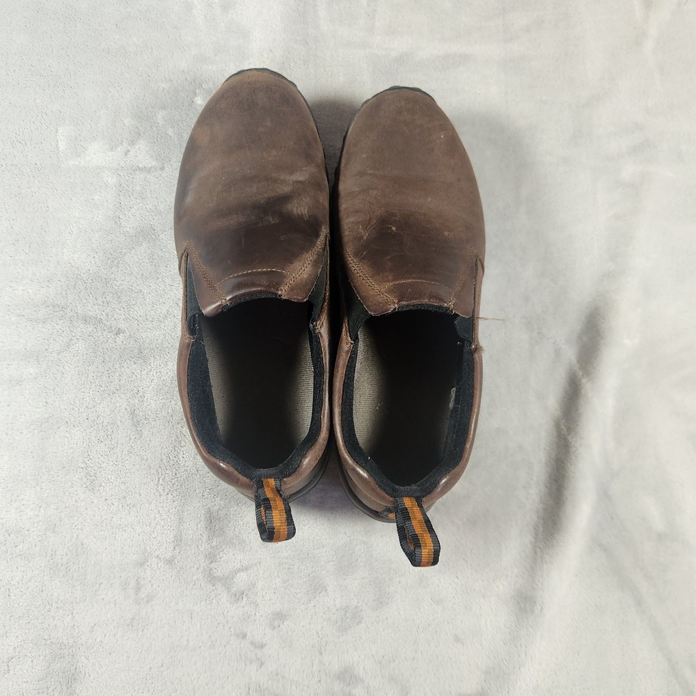 Merrell Mens Jungle Moc Slip On Shoes Clogs Brown Leather J60831 Size 10 - Picture 4 of 7